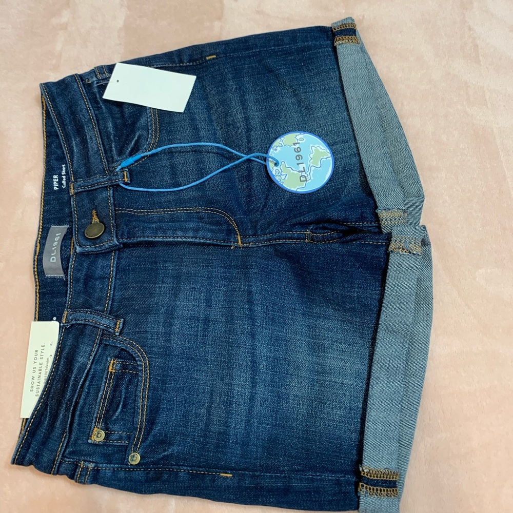 DL1961 Kids
Piper Unstitched Cuffed Jean Shorts